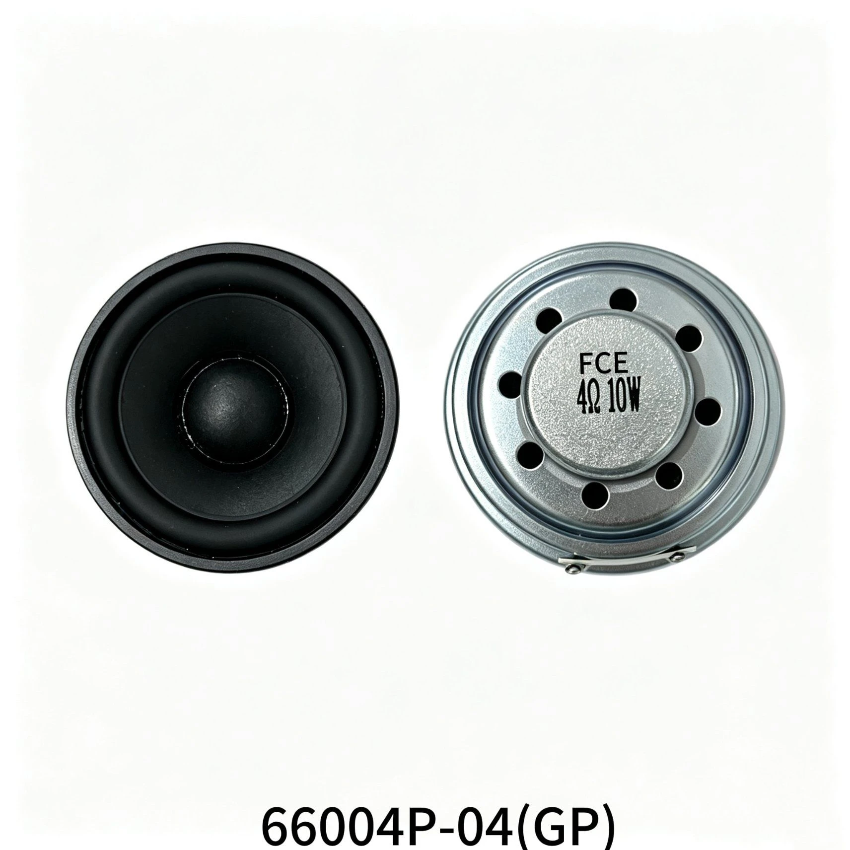 4ohm 8W Cone Speaker with Rubber Edge Paper Cone for Bluetooth Speaker