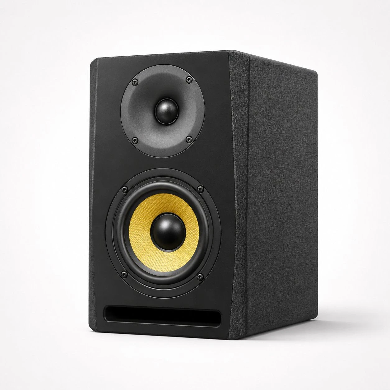 5″ Active Studio Monitor Speaker with 110W Power, XLR Input, 2-Way Bi-Amplified