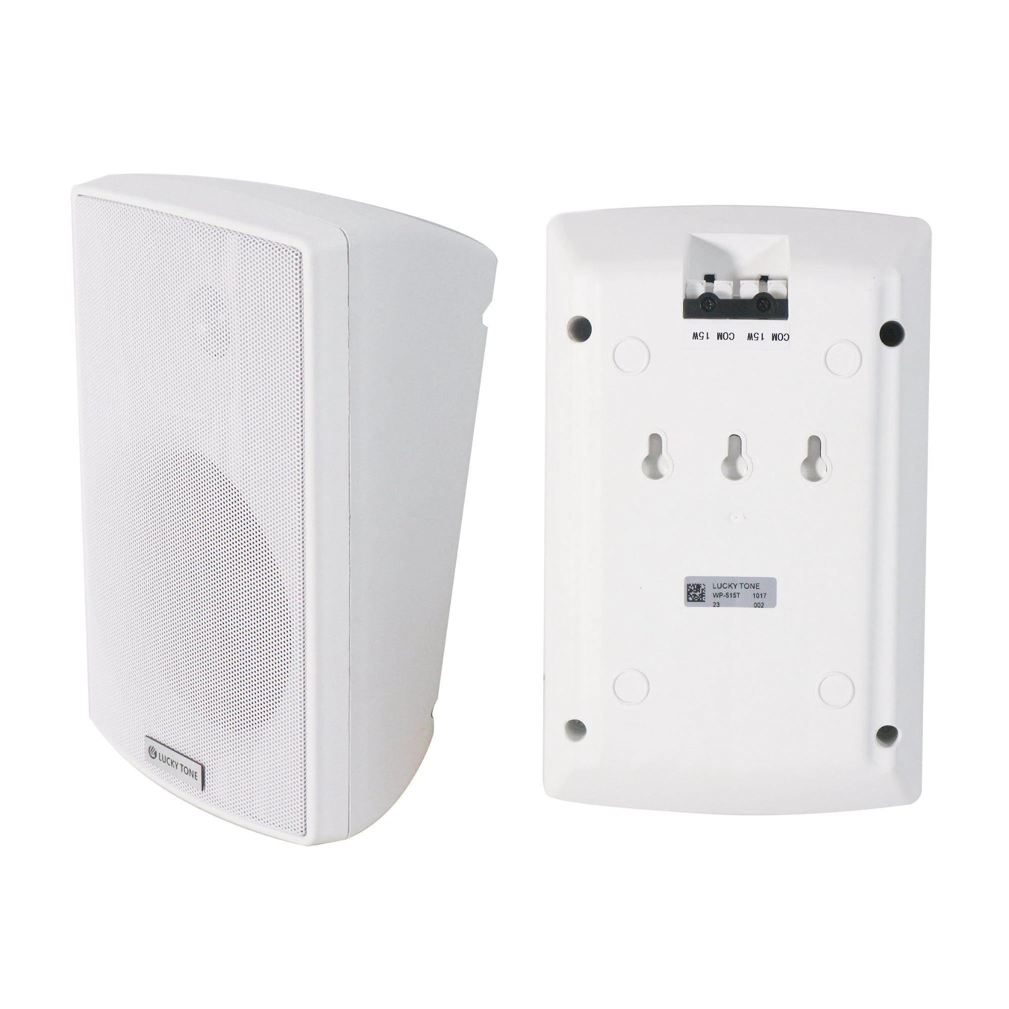 5 Inch Wall Mount Speaker with Integrated Tweeter Switchable 100V 8ohm High-Definition Audio Crisp Clear Effortless Installation