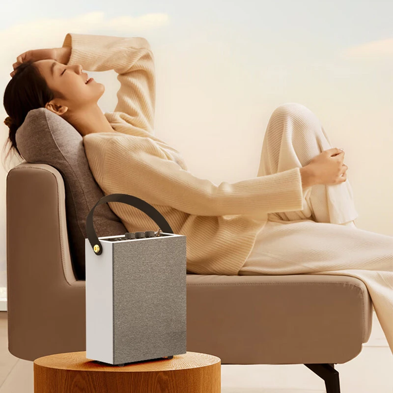 50W Portable Bluetooth Speaker with Powerful Bass and Carrying Handle