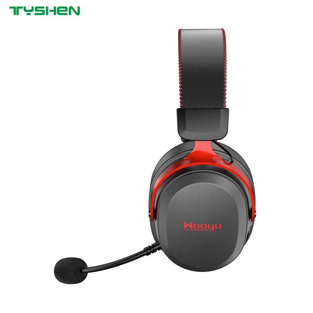 50mm Gaming Headset Bluetooth 6.0 2.4G Low Latency HiFi Stereo with Mic