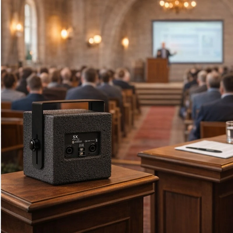 5XT 5 Inch 2 Way Passive Coaxial Compact Monitor Speaker Neodymium Driver for Stage Conference