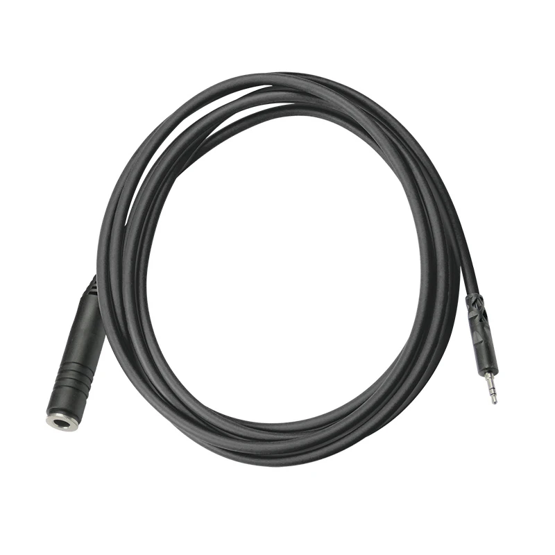 6.35mm Female to 3.5mm Stereo Plug Male Flexible Microphone Audio Cable