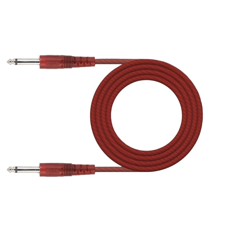 6.3mm Mono Audio Cable for Electric and Bass Guitars