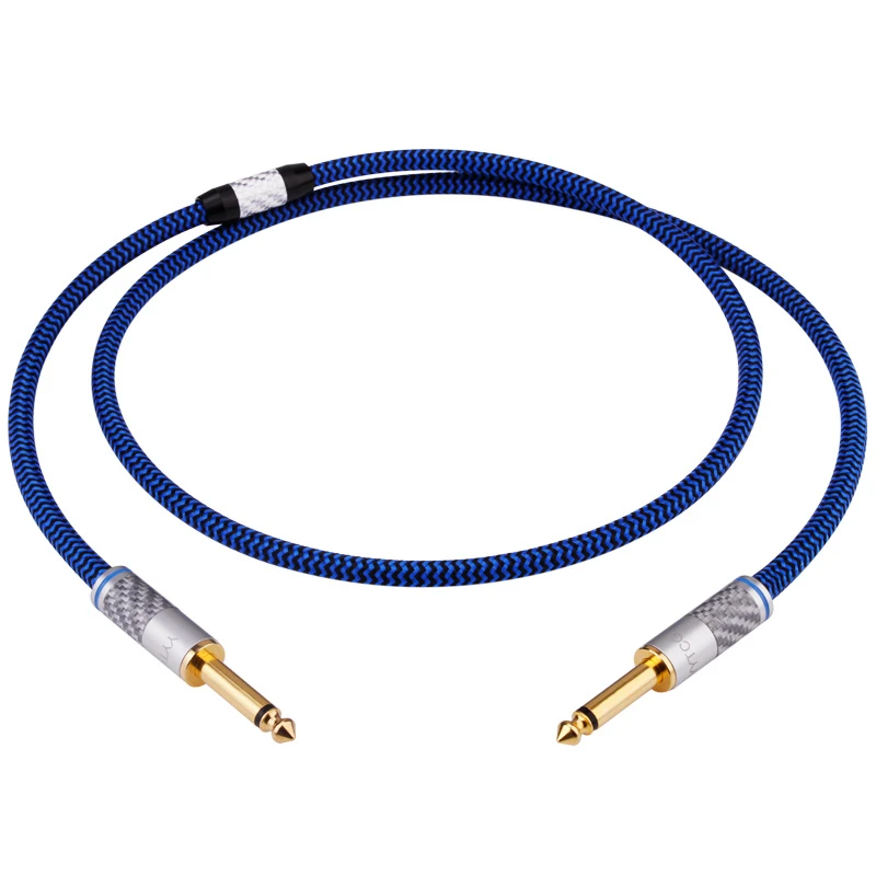 6.5 Audio Recording Cable for Speaker Amplifier Mixing Console Guitar Audio Connection