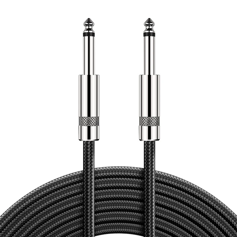 6.5 Guitar Cable for Audio Mixing Console Power Amplifier Microphone