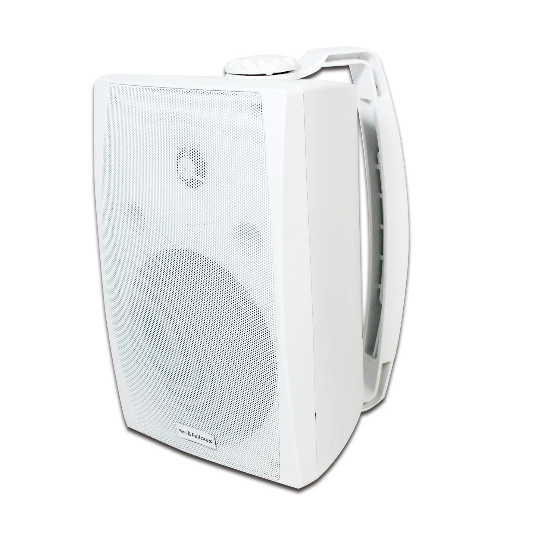 6.5 Inch 20W Outdoor and Indoor Wall Mount Speaker with Built-in Class-D Amplifier Tws Bluetooth Pair Professional Home Audio System