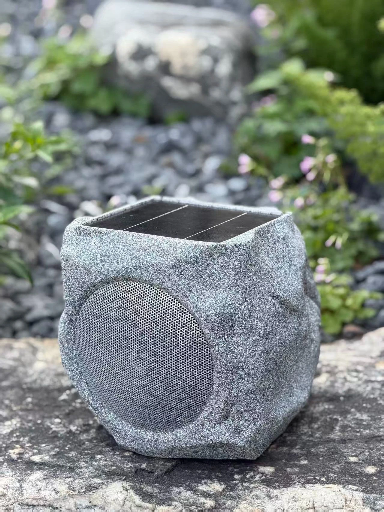 6.5-Inch Full Waterproof Bluetooth Rock Speaker 30W Output for Outdoor & Garden Use
