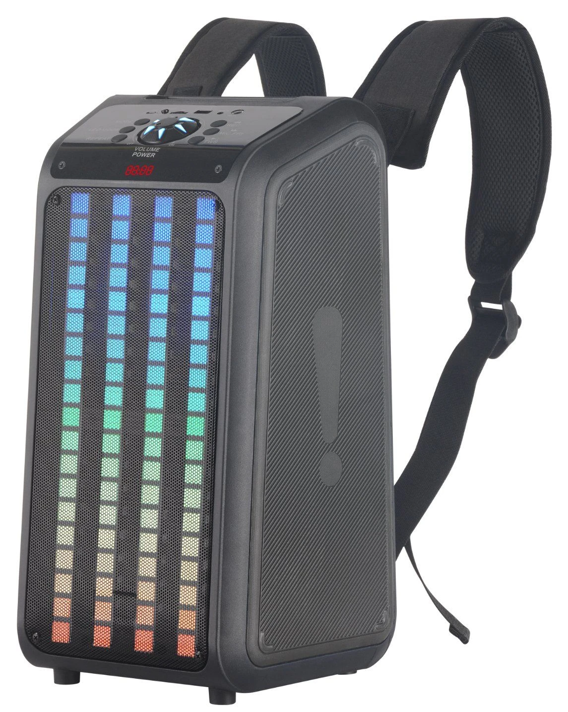6.5 Inch Hand Bag Speaker with Screen Frequency Light