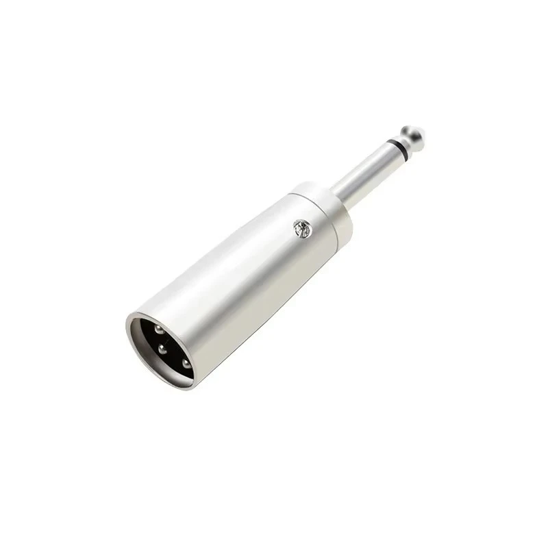 6.5 mm TS Male to 3pin XLR Male Microphone Audio Adapter