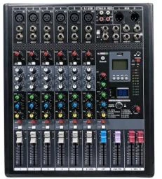 6 Mono Input Audio Mixer Me-6