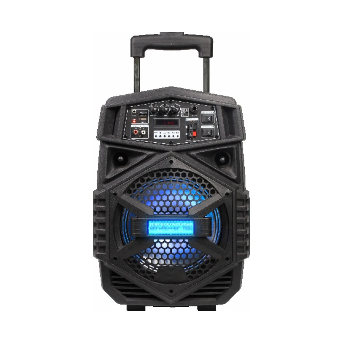 60W 3.7V 2200 mAh Li Battery China Wholesale 8″ Bluetooth Battery Powered PA Speaker with Reasonable Price