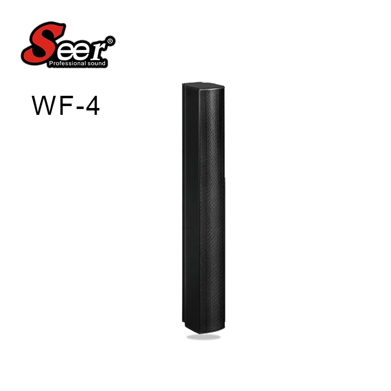 60W Array Speaker Column Powered Amplifier Speaker Waterproof Broadcast System