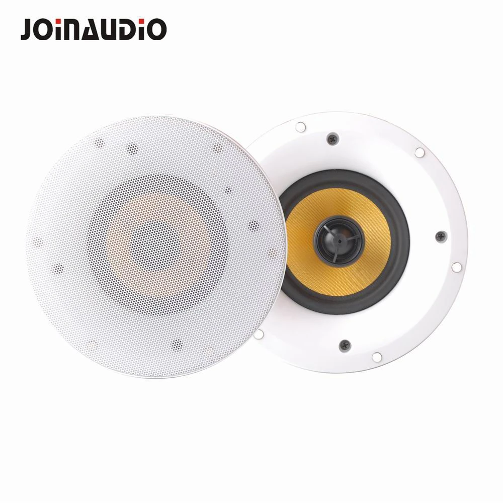 6inch 2-Way Stereo 40W+40W WiFi Bluetooth Wireless Ceiling Speaker with Frameless Design