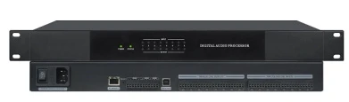 8Ã8 Conference DSP Audio Processor with Aec AGC Automatic Mixing and USB Sound Card