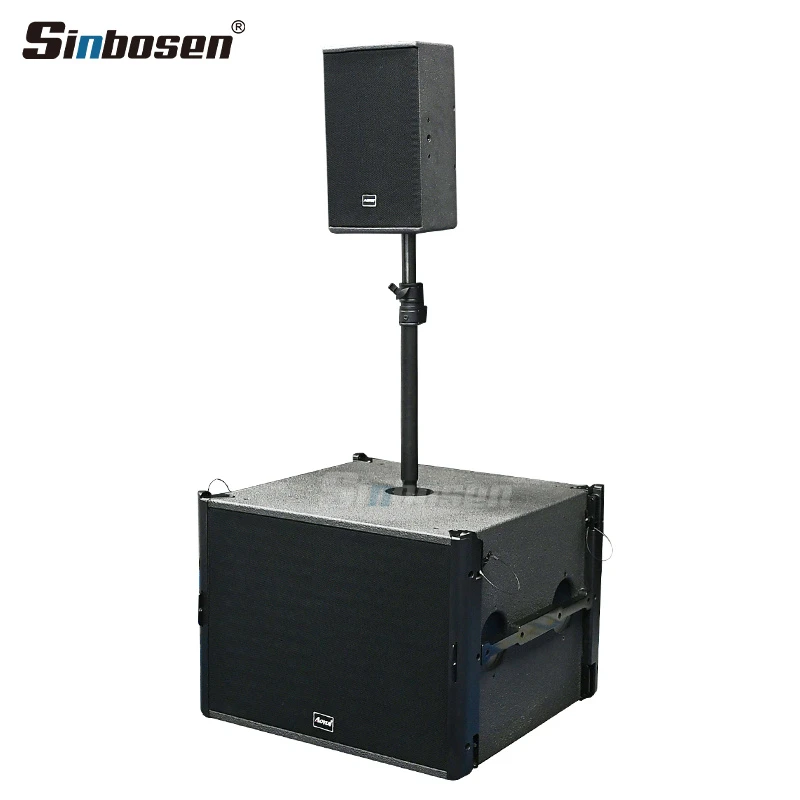 8 Inch Coaxial Monitor Professional Stage Speakers and 18-Inch Subwoofer Audio System Sound