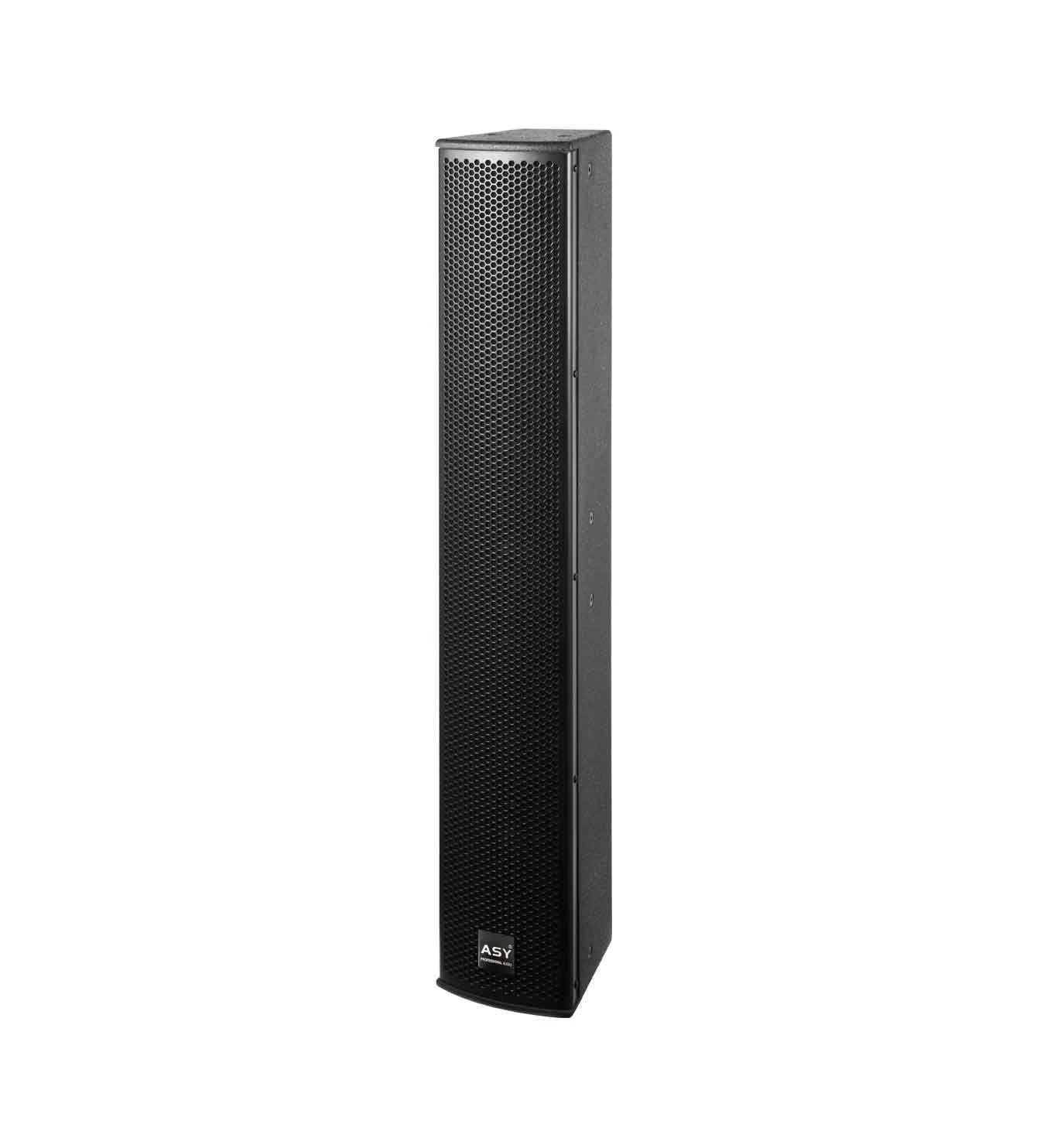 8-Unit Full-Frequency Speaker System for Professional Conference Rooms