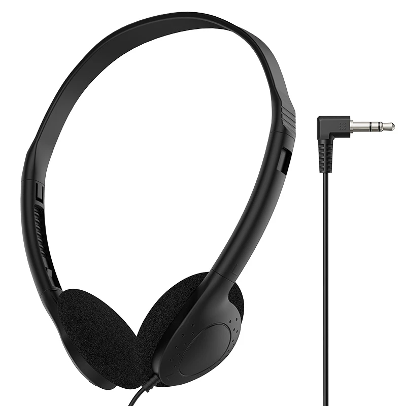 857 Head-Mounted Wired Headband Headphones with 3.5mm Plug