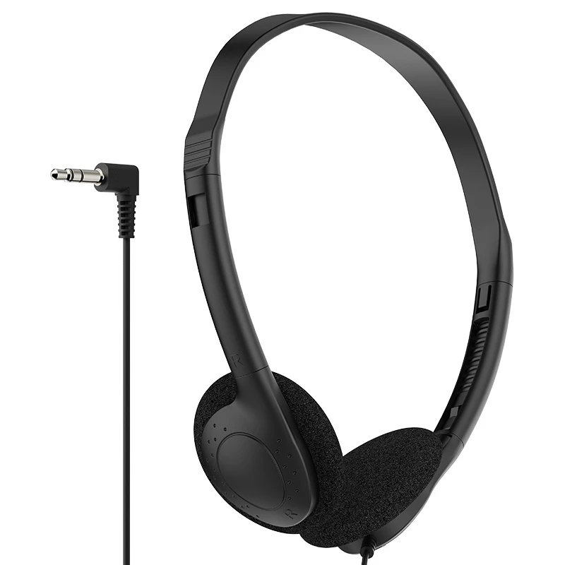 857 Wired Headphones with 1.2m Cable and 30mm Speakers