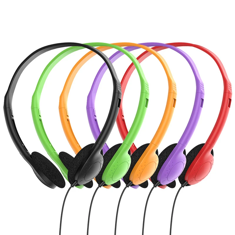 857 Wired Headphones with Multiple Colors Optional