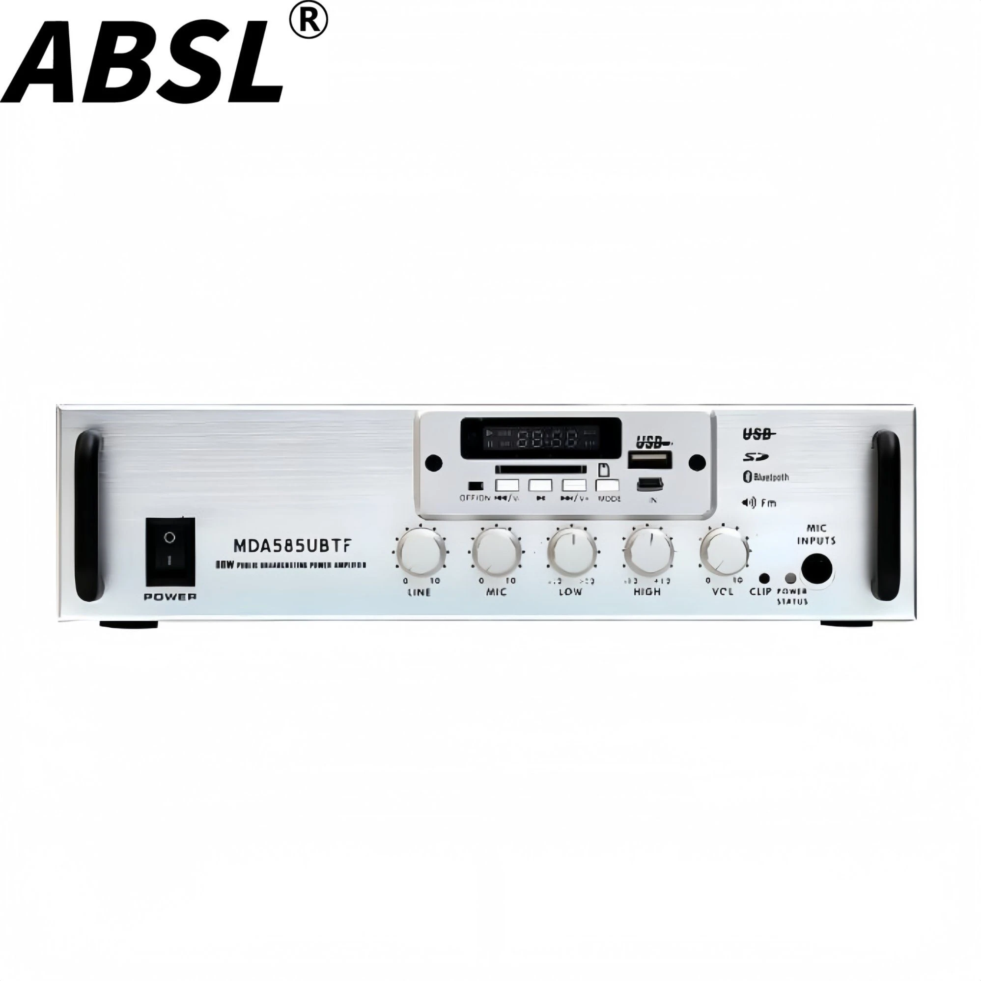 85W Digital Mixing PA Sound Audio Power Amplifier with Bluetooth FM USB