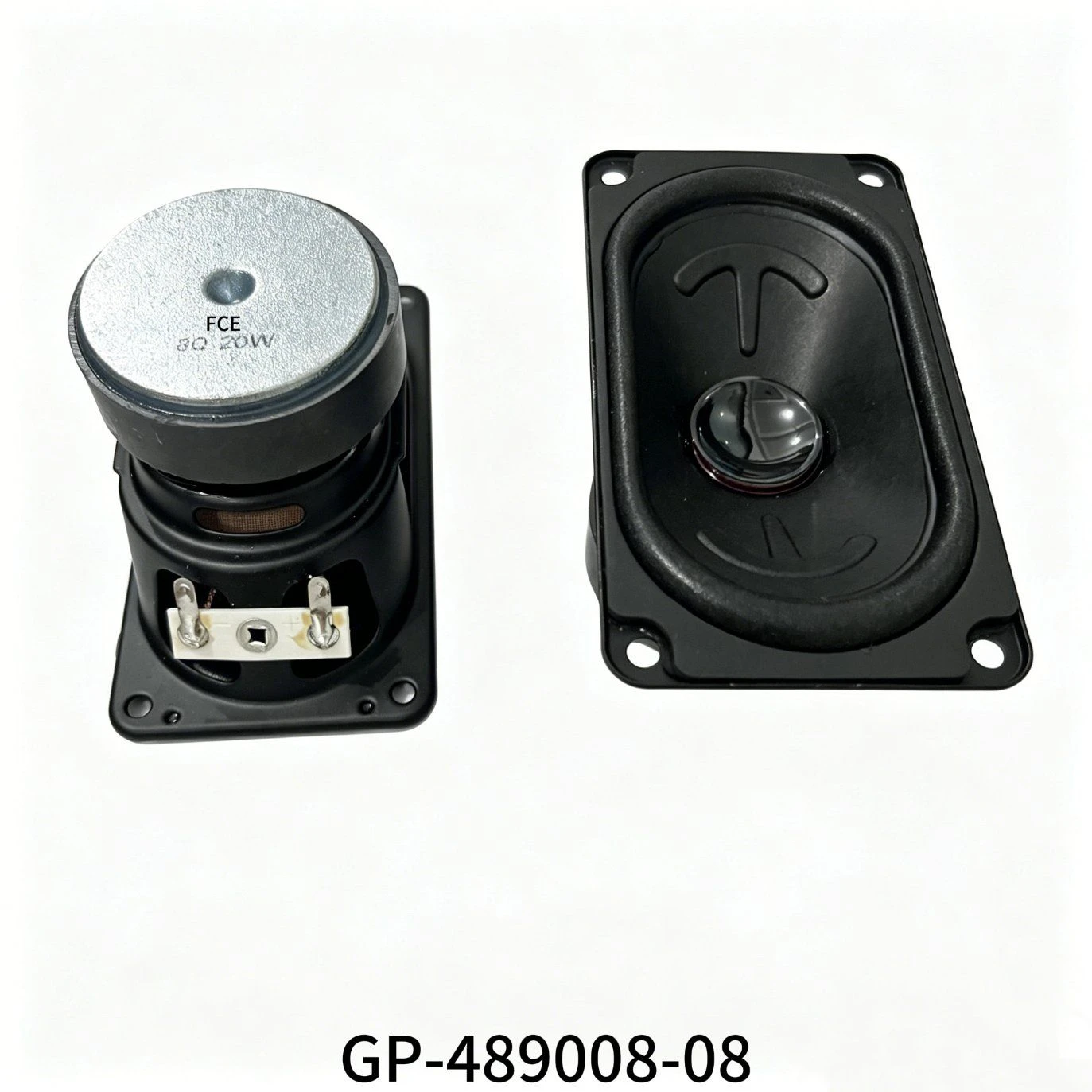 8ohm 20W Raceway Oval Speaker for Bluetooth Speaker with Paper Cone