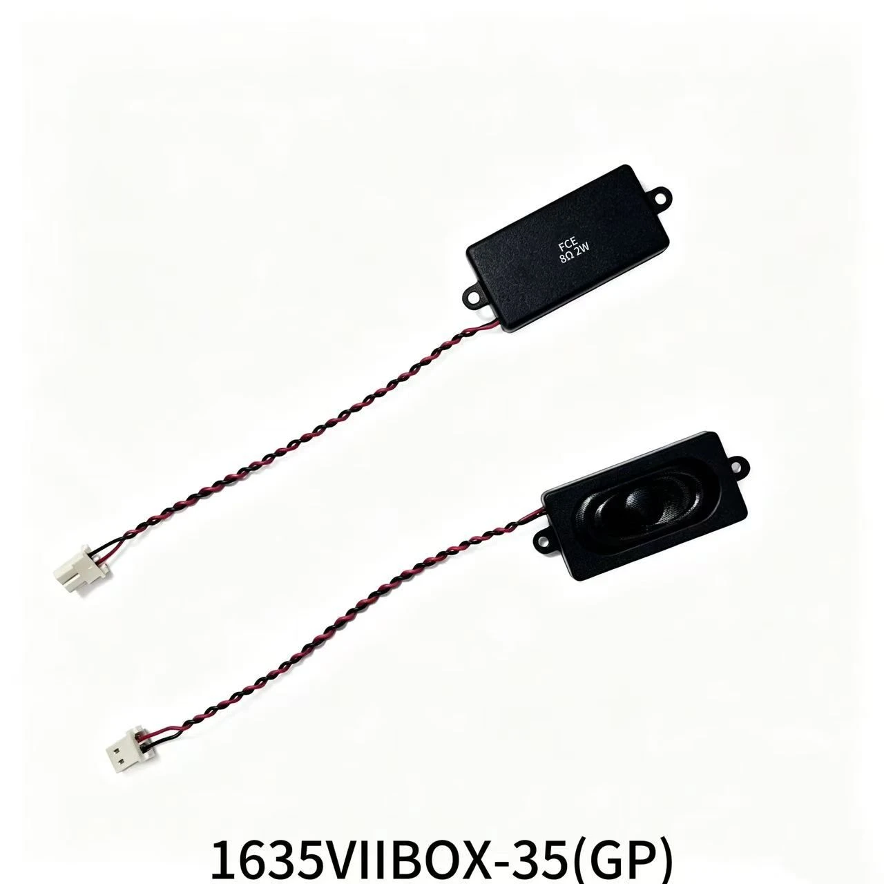 8ohm 2W Ultra Thin Enclosed Cavity Speaker External Wiring for Medical Device