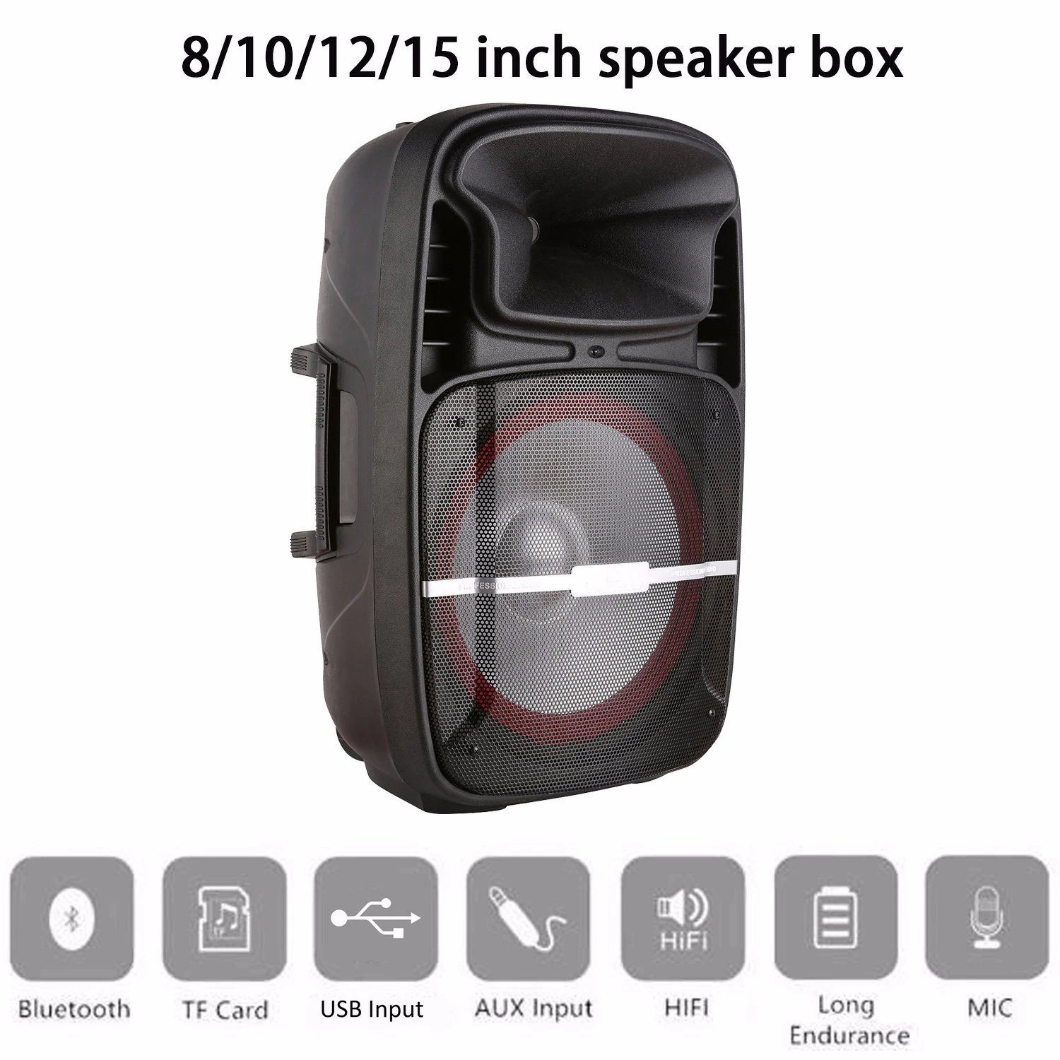 91-100dB WiFi Bluetooth PRO Audio Karaoke Speaker for Indonesia