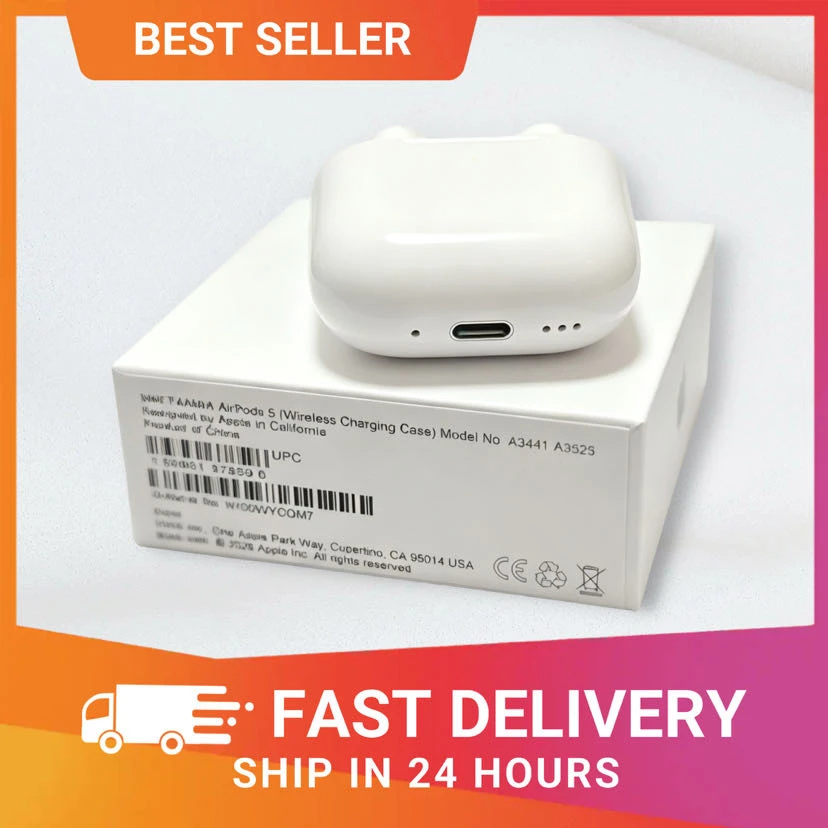 9th Gen Tws Wireless Earbuds, Anc Active Noise Canceling with Valid Serial Number Air 5 Pods Style Bluetooth Earphones