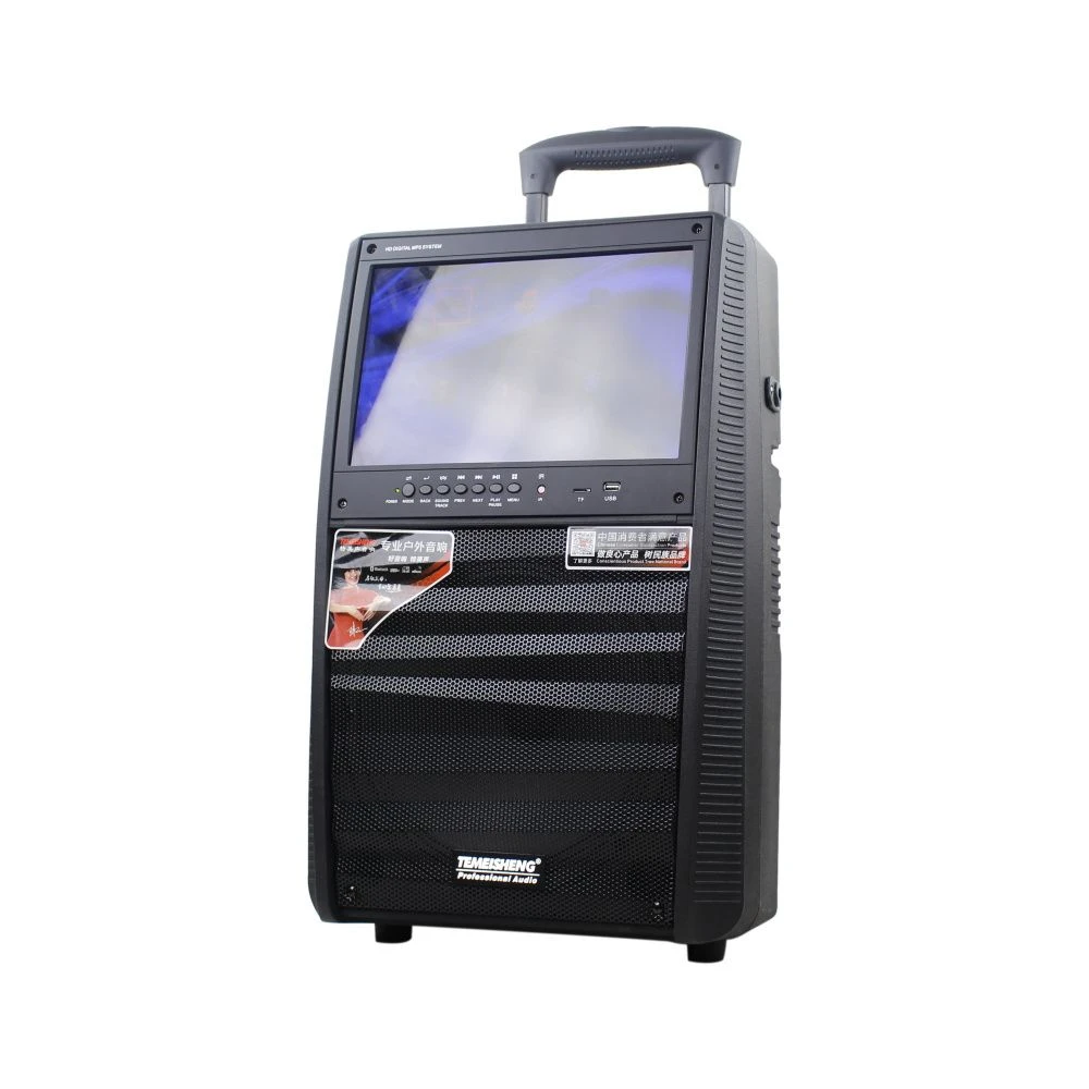 A15-30 LCD Screen Wireless Audio 5.5ah Lead Battery Portable Speakers for Karaoke Rechargeable Speaker System with USB