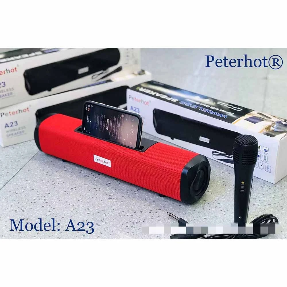 A23 Multi-Function Portable Wireless KTV Bluetooth Speaker with Phone Stand