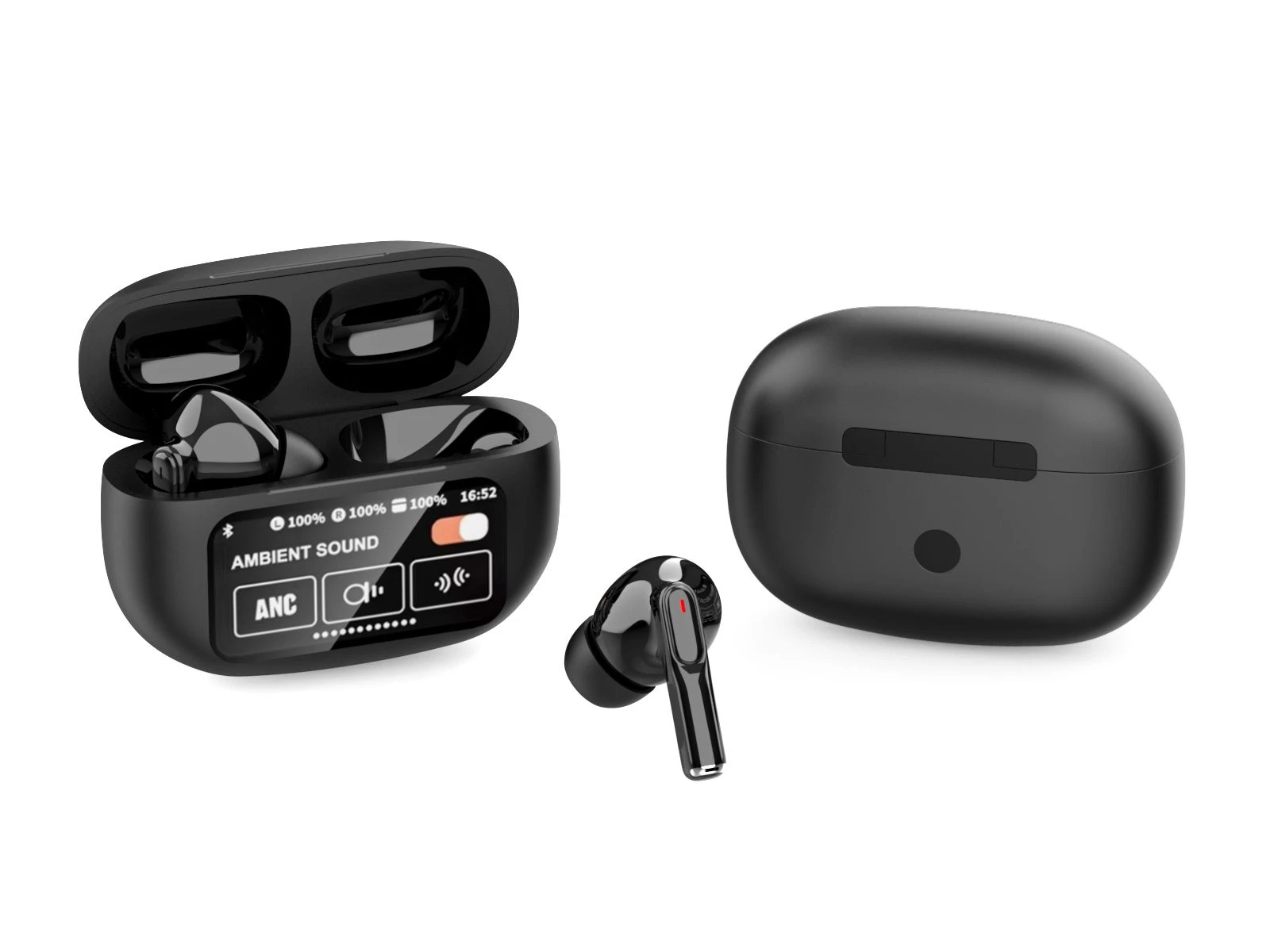 A9 Plus Tws in Ear Earbuds Touch Bluetooth 5.4 Low Latency Gaming Headphones
