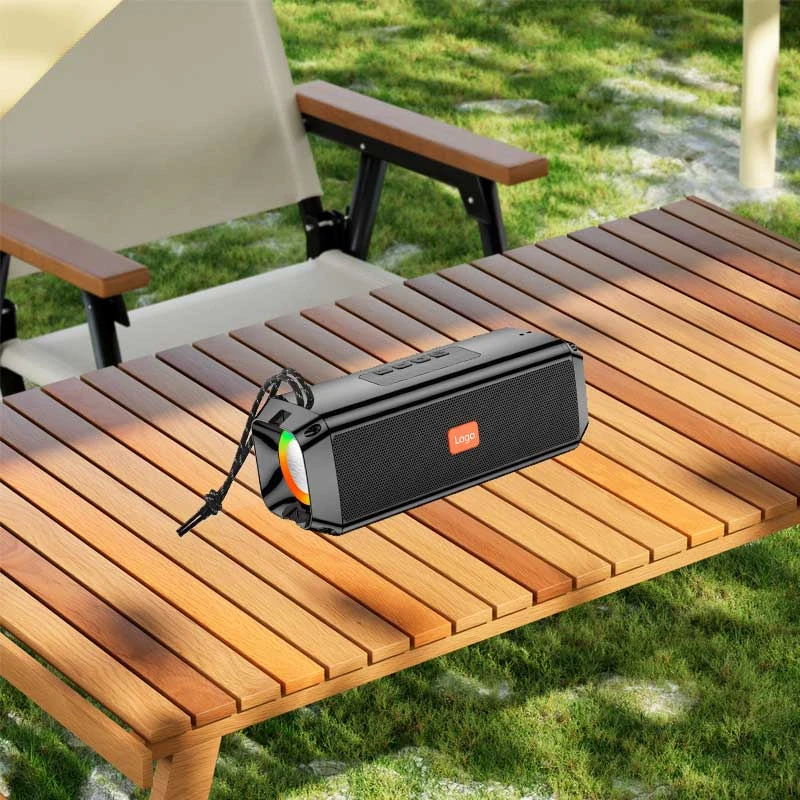 ABS-2205 Desktop PC Speaker, Home-Use Long Bar Mini Bluetooth Wireless Speaker with