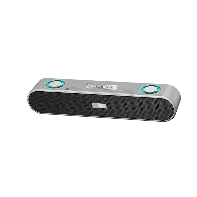 ABS-2207 Desktop Computer Speakers, Home Use, Laptop Desktop, Bluetooth Wireless Speakers, Long Strip, All-in-One, Subwoofer