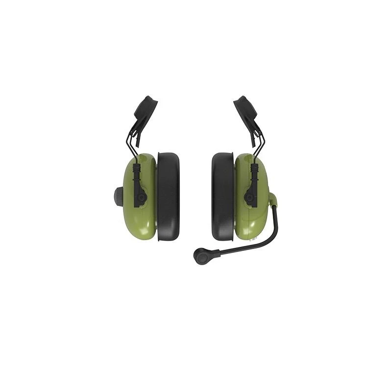 AG-6 Aviation Full Duplex Intercom Headset with Integrated Radio Module for Crew Communication