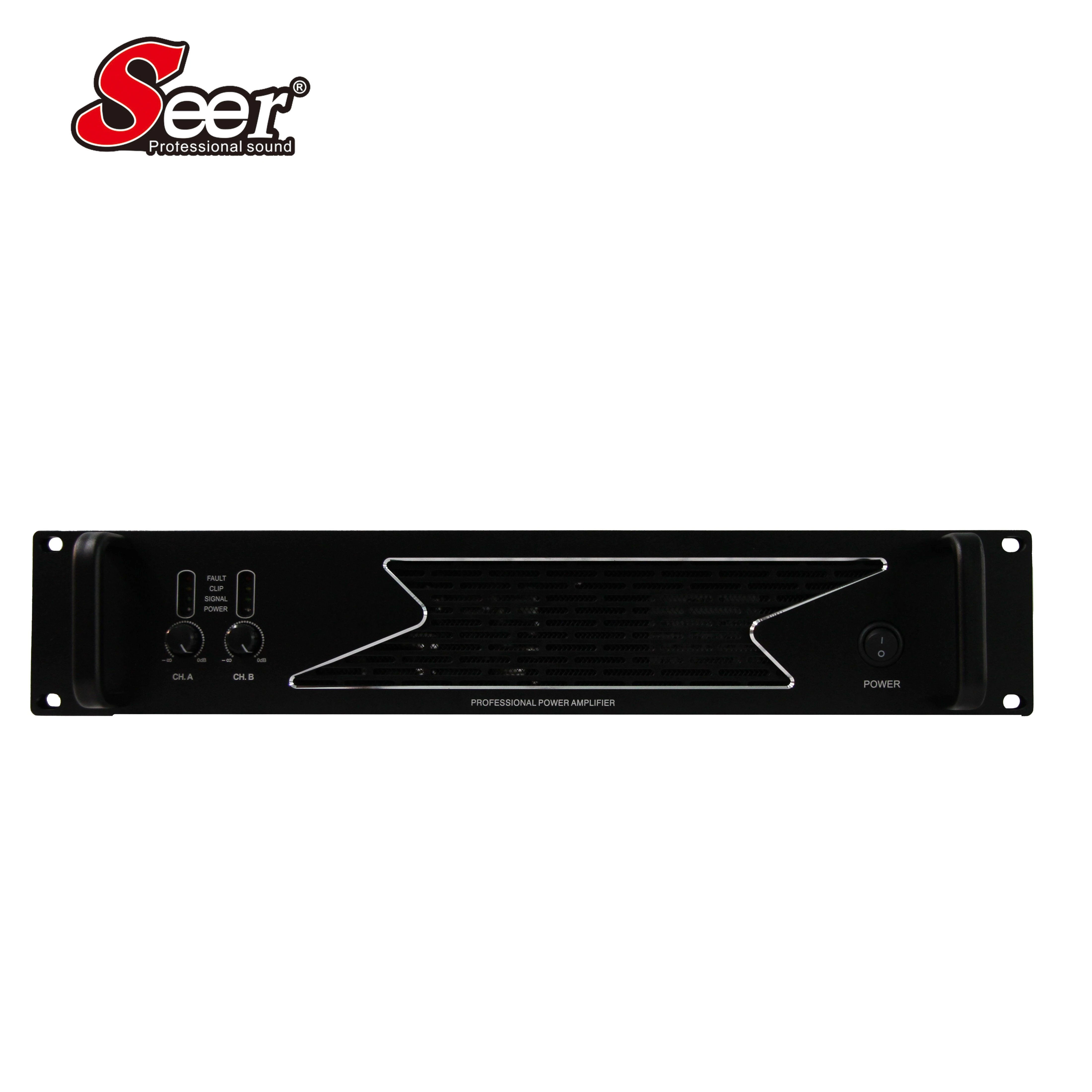 AMP 2-1200 Professional 2*1200 Power AMP 2 Channel PRO Audio High Power Amplifier for Outdoor Stage Digital Amplifier