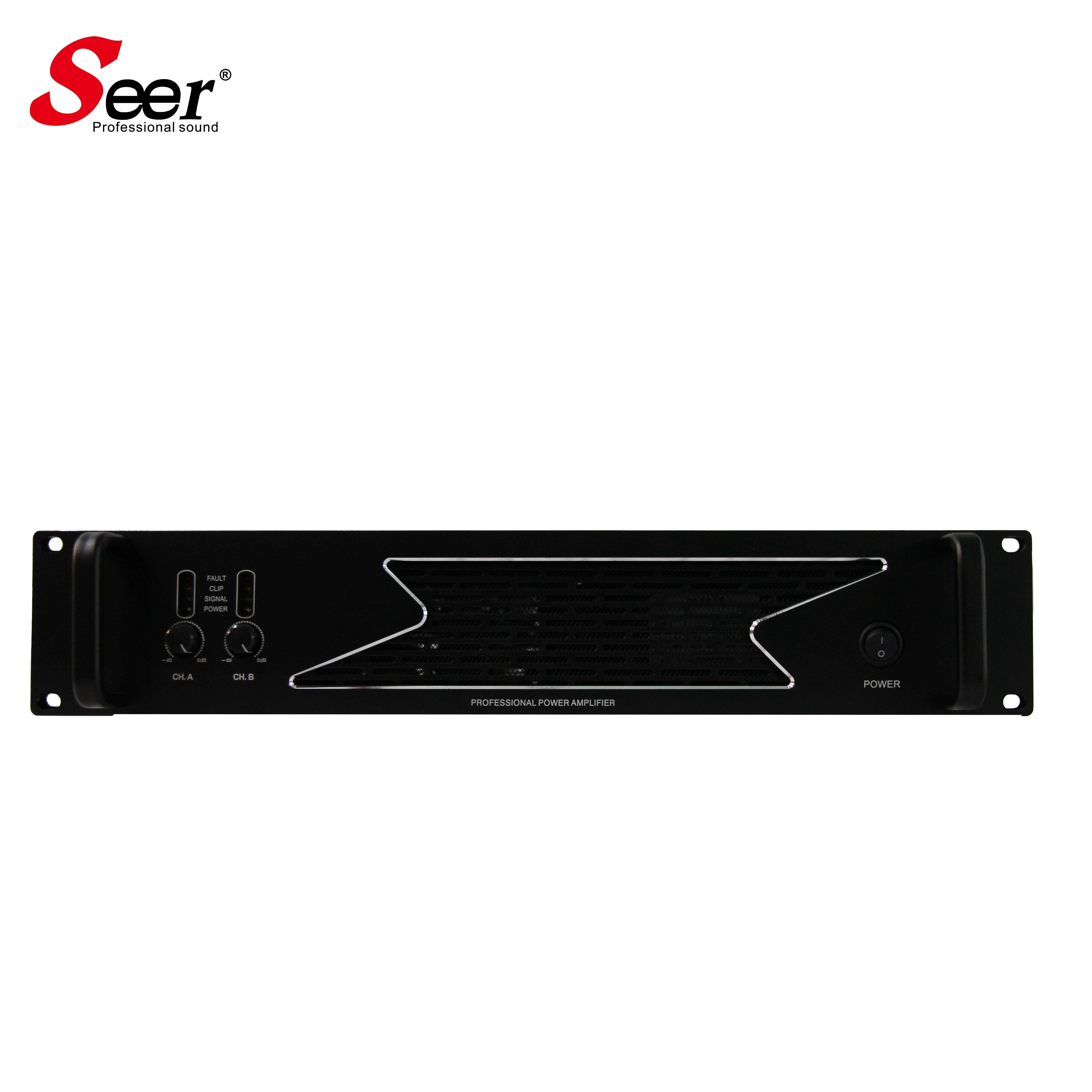 AMP-2000 Professional Power Audio Amplifier High Quality Class D Amplifier 4 Channels Stage DJ Amplifier