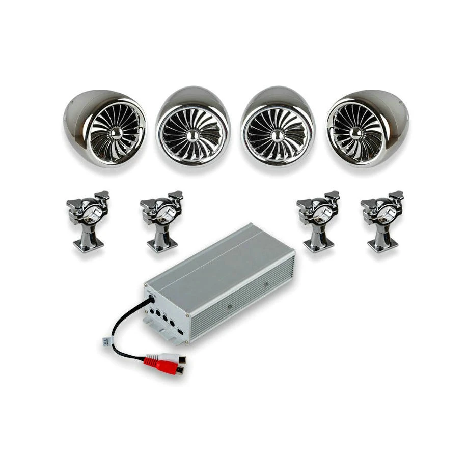 ATV UTV Quad-4 Part Marine Bluetooth ATV/Golf Cart/UTV Speakers Stereo System