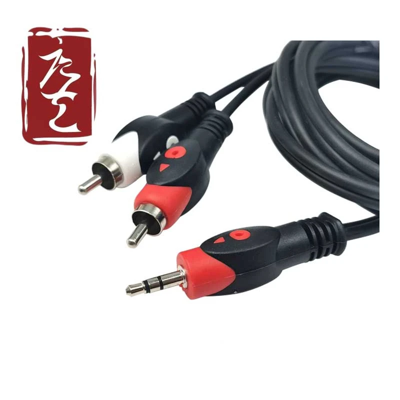 AV Audio RCA Cable 3r-3r with Fish Eyes with CE RoHS Approved