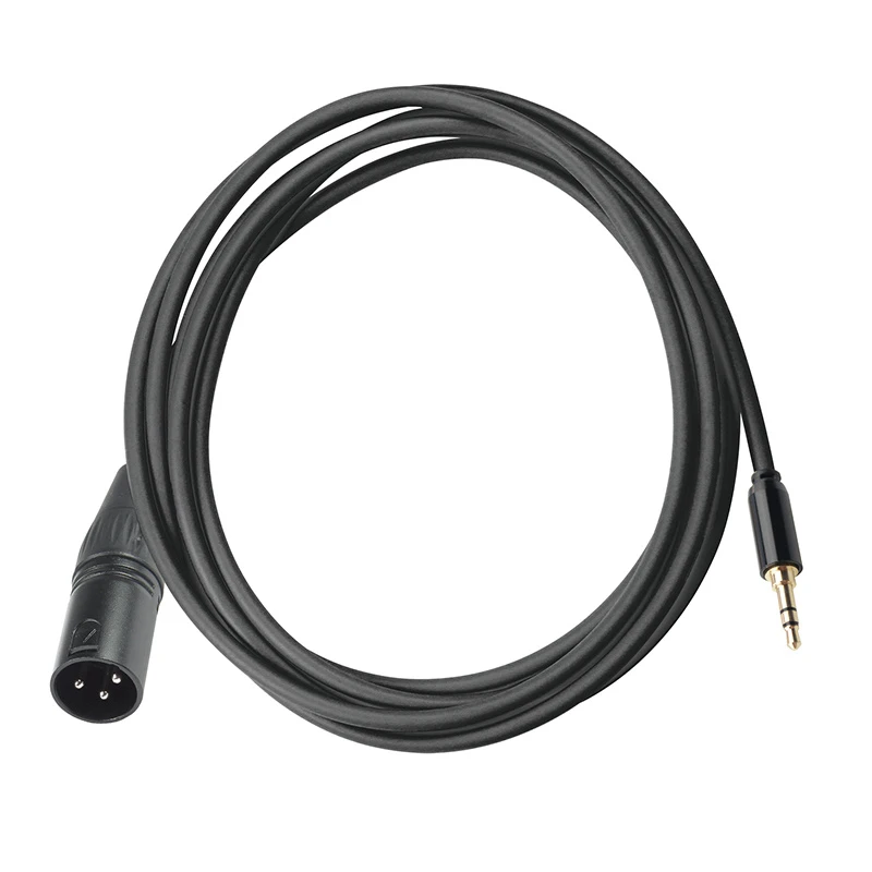 AV Microphone Cable with Connector XLR Male to 3.5mm Stereo Plug (FMC24)