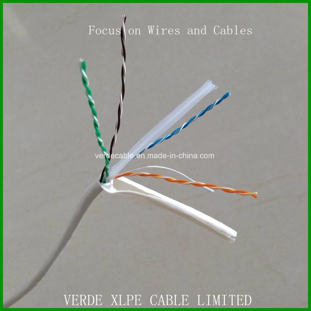 AWG Size Customized LSZH Audio Data Cable CAT6 LAN Cable