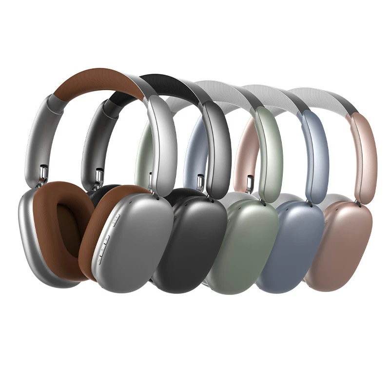 Active Anc Noise Canceling Lightweight Folding Wireless Bluetooth Headset Over-Ear Headphones with Hi-Fi Sound