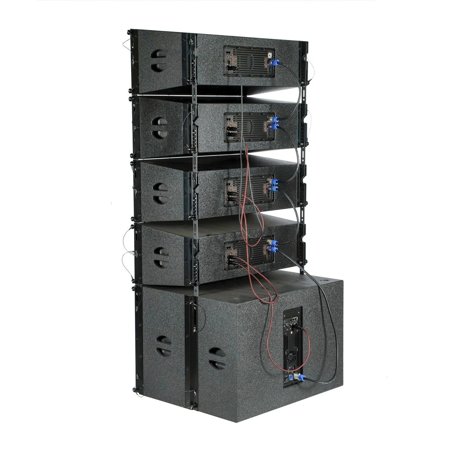 Active Line Array Speaker with 2X8″ Drivers and 400W Power