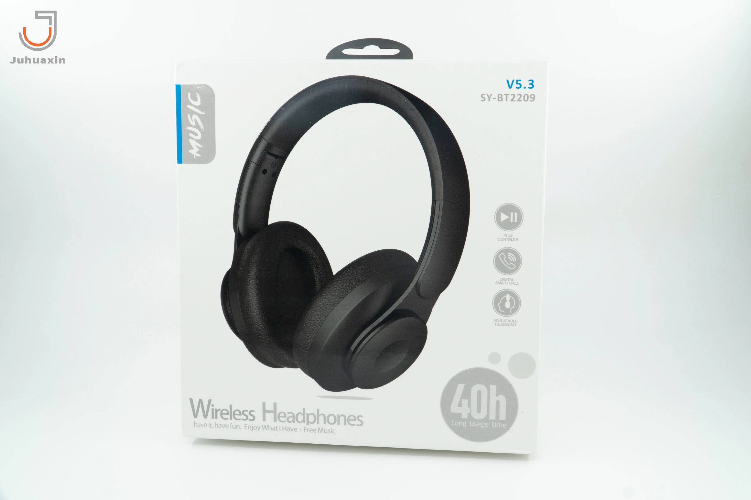 Active Noise Canceling Headset High Quality Earphone Bluetooth Connection Mobile Phone Accessories Play Controls, Adjustable Headband, Digital Smart Call