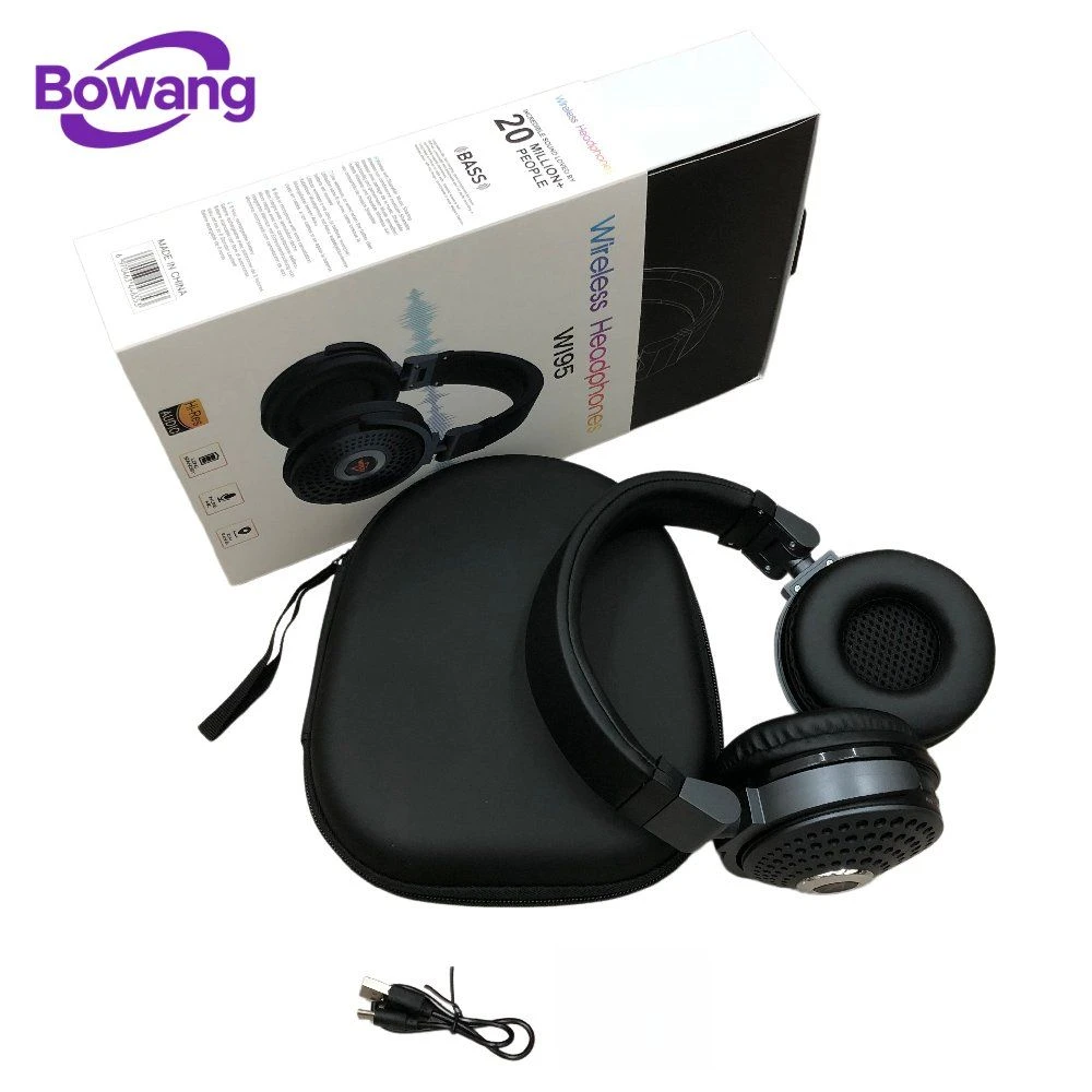 Active Noise Reduction Foldable Gaming Headphones Deep Bass Earphones