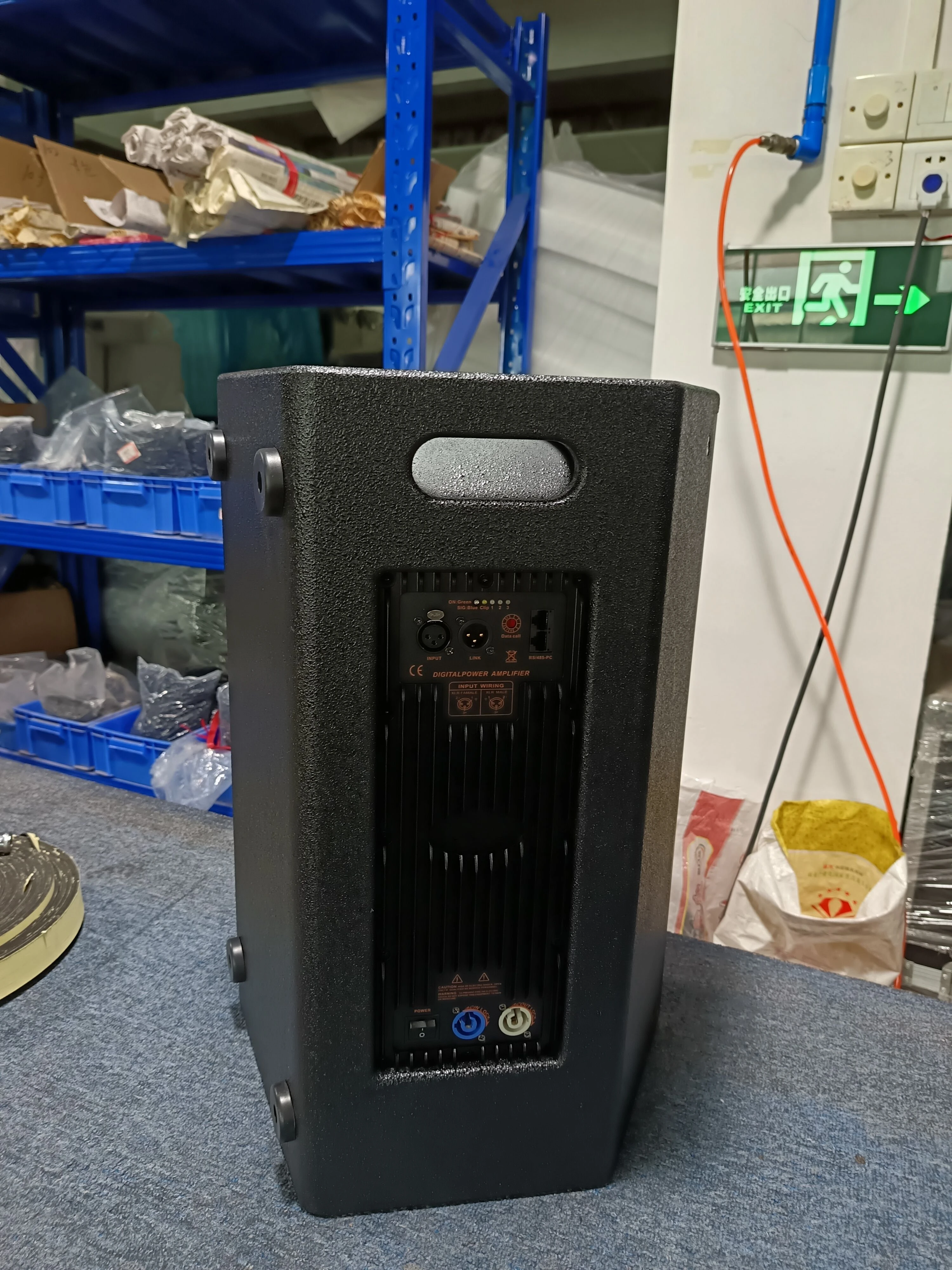 Active Stage Monitor Speaker with 12″ Lf and 1.75″ Hf Drivers