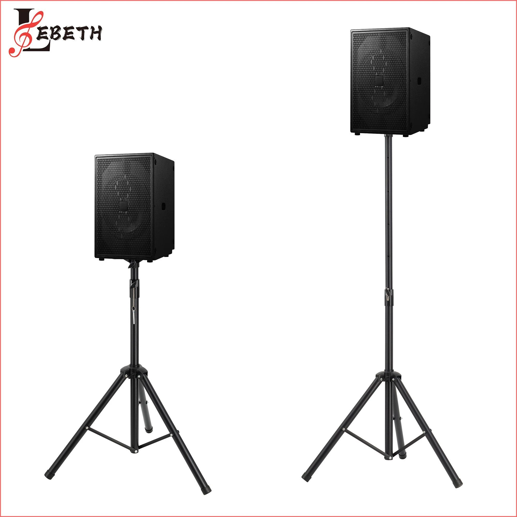 Adjustable Metal Tripod Speaker Stand for Height Support