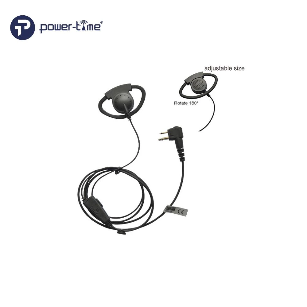 Adjustable Single D Shape Ear Hook Earpiece Suitable for Left/Right Ear