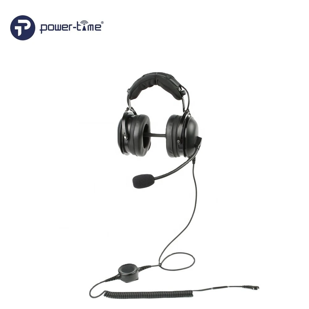 Adjustable Steel Bracket Comfortable Head Pad Heavy Duty Noise Canceling Headset
