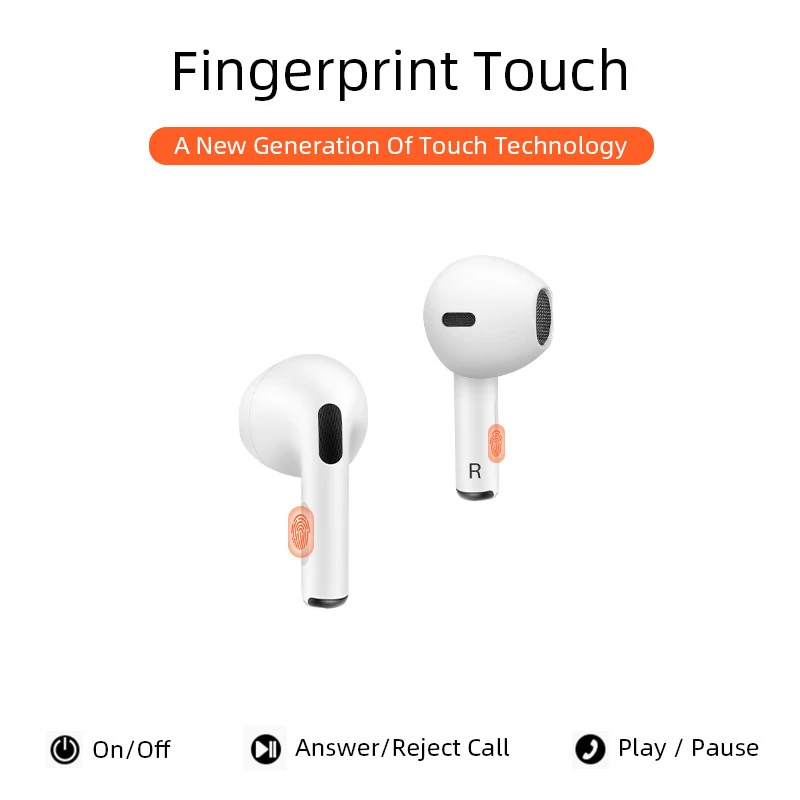 Advanced Bluetooth 5.0 Tws PRO6 Touch Control Wireless Earphones
